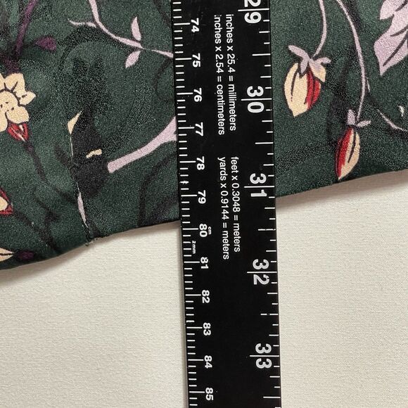 Chico's Floral Jacket Cardigan Tie Sleeves Art To Wear Blazer Size 2 Or 12/14 - Picture 14 of 14